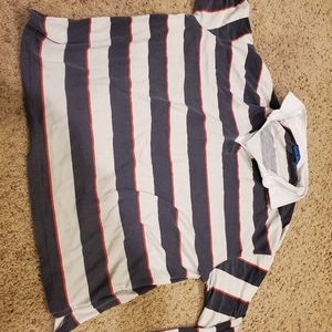 Men's medium long sleeve striped shirt